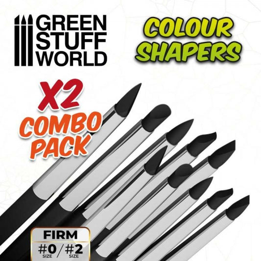 Green Stuff World Color Shapers - Firm Combo Pack