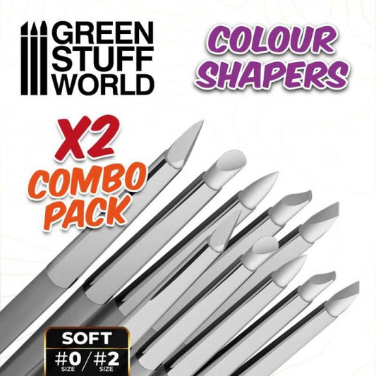 Green Stuff World Color Shapers - Soft Combo Pack