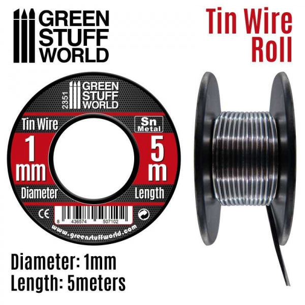 Green Stuff World - 1mm tin wire