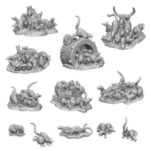 Green Stuff World - Swarm of Rats 1/48