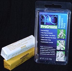 Kraftmark Miniature Accessories: ProCreate (Professional Sculptors Putty)