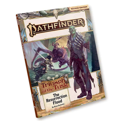 PATHFINDER RPG (2E) ADVENTURE PATH: THE RESURRECTION FLOOD (TRIUMPH OF THE TUSK 1 OF 3)