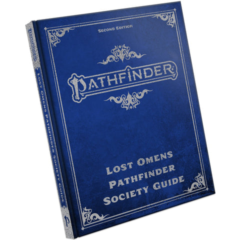 sale - Pathfinder 2e: Lost Omens Pathfinder Society Guide (Special Edition)