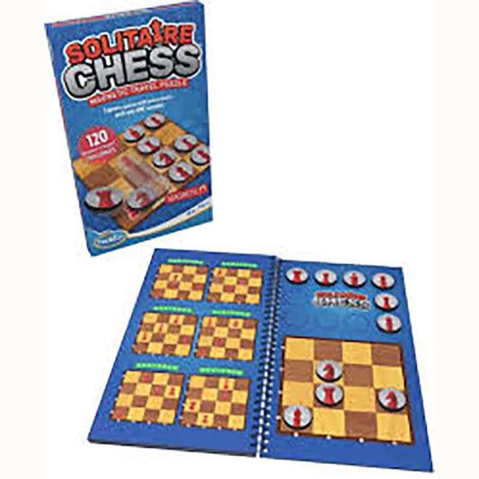 SOLITAIRE CHESS (MAGNETIC TRAVEL PUZZLE)