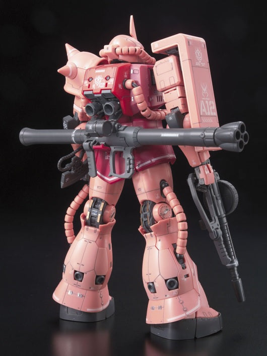 GUNPLA: REAL GRADE 1/144 - MOBILE SUIT GUNDAM, #2 MS-06S CHAR`S ZAKU II