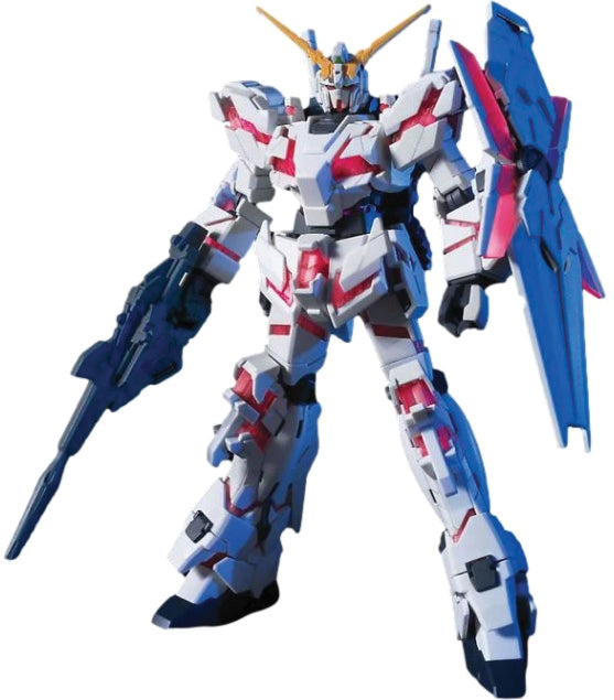 GUNPLA: HIGH GRADE UNIVERSAL CENTURY 1/144 - GUNDAM UC, #100 UNICORN GUNDAM DESTROY MODE