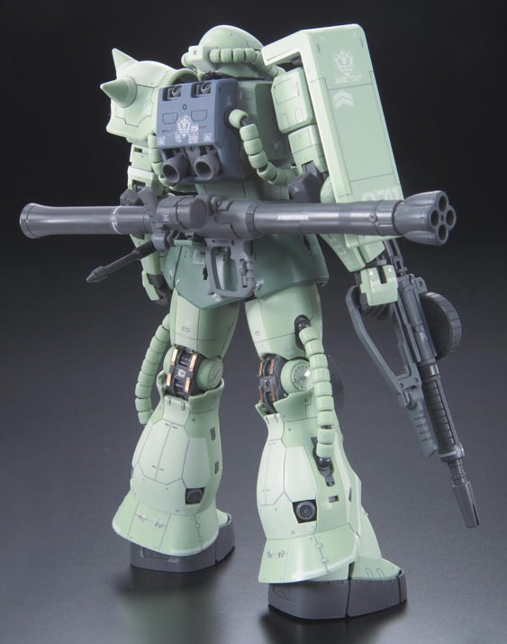 GUNPLA: REAL GRADE - #4 MS-06 ZAKU II GREEN