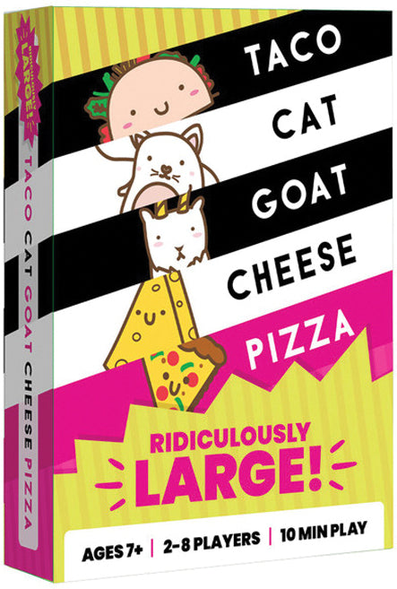 TACO CAT GOAT CHEESE PIZZA: RIDICULOUSLY LARGE