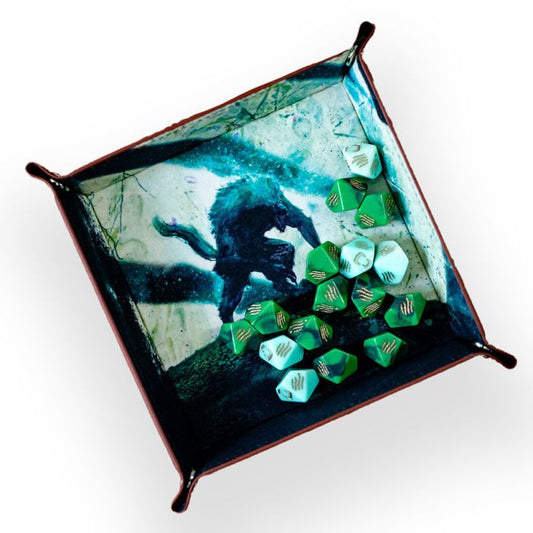 sale - RPG Dice Set | Werewolf: The Apocalypse 5E - Luna’s Fury