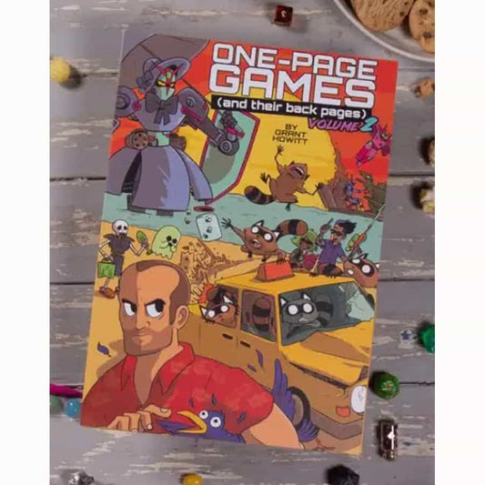 ONE YEAR OF ONE-PAGE RPGS: VOLUME TWO (2017-2018)
