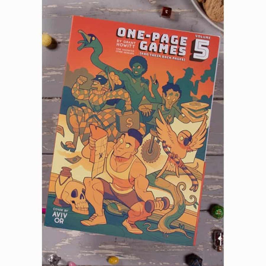 ONE YEAR OF ONE-PAGE RPGS: VOLUME FIVE (2021-2022)