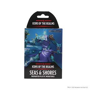 D&D Icons: Seas and Shores Pack Set 28 Booster Box [WZK96258]