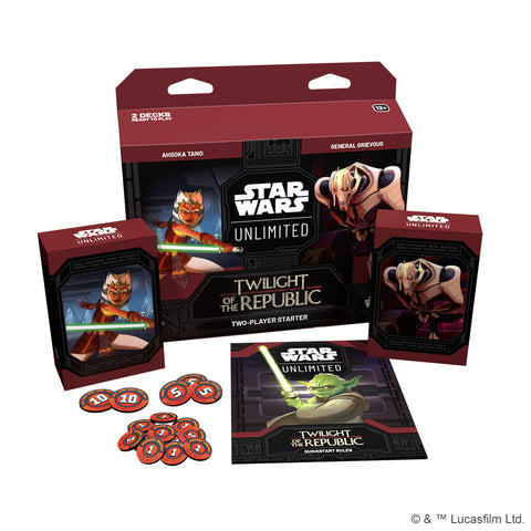 Star Wars: Unlimited Twilight of the Republic Two-Player Starter