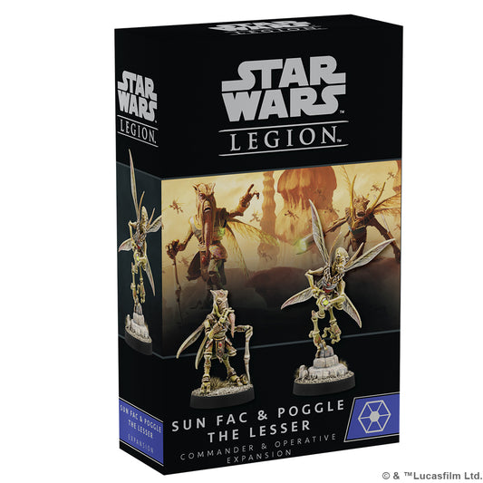SALE - Star Wars: Legion - Sun Fac and Poggle the Lesser Operative and Commander Expansion