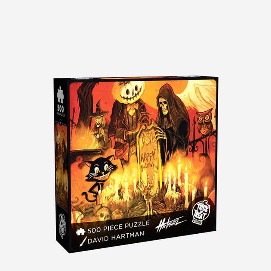 PUZZLE: HALLOWEEN AT THE CEMETARY (500PC)