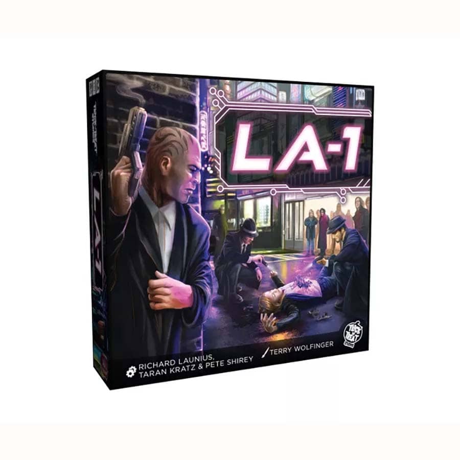 LA-1: A CYBERNOIR DETECTIVE BOARD GAME