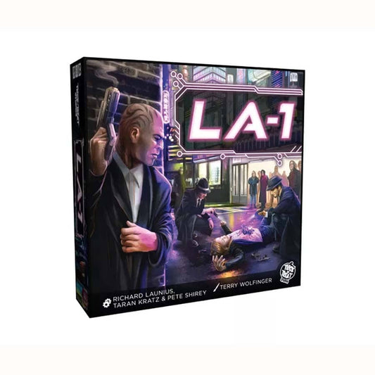 LA-1: A CYBERNOIR DETECTIVE BOARD GAME