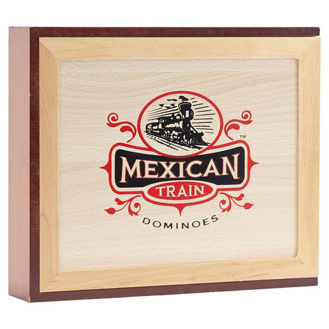 Dominoes: Mexican Train (Wooden Case)