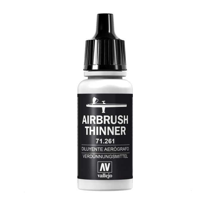 Vallejo Paints Auxillary Products: Airbrush Thinner 18ml