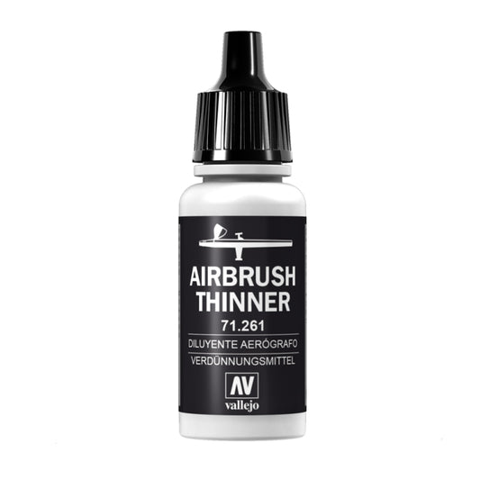 Vallejo Paints Auxillary Products: Airbrush Thinner 18ml