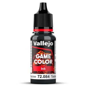 Vallejo Paints: Game Color Ink: Dark Turquoise 18ml