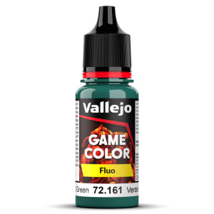 Vallejo Paints: Game Color Fluorescent: Fluorescent Cold Green 18ml