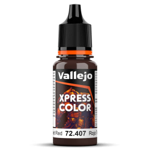 Vallejo Paints Game Color: Xpress Color: Velvet Red 18ml