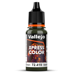 Vallejo Paints Game Color: Xpress Color: Plague Green 18ml
