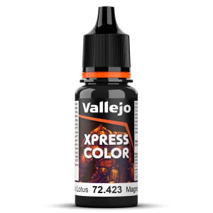Vallejo Paints Game Color: Xpress Color: Black Lotus 18ml