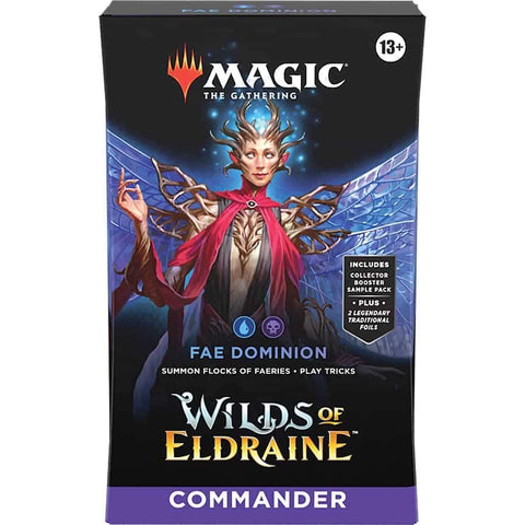 Magic the Gathering: Wilds of Eldraine "Fae Dominion" Commander Deck