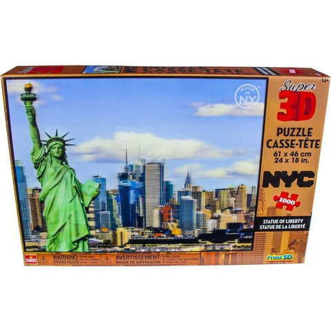 Puzzle: 3D: NYC Statue of Liberty 1000pc
