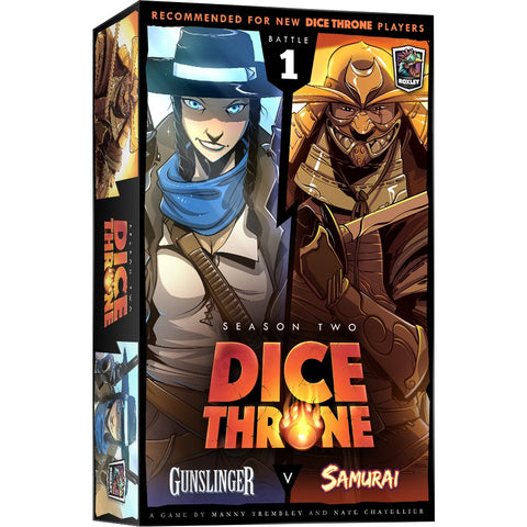 Dice Throne: Season 2 - Box 1 - Gunslinger vs Samurai