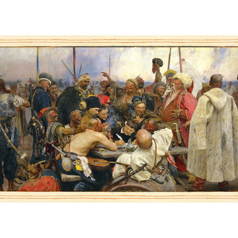 The Reply of the Cossacks: 1000-Piece Velvet-Touch Jigsaw Puzzle [With Print]