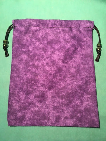Dice Bag Handmade By Karyn: Purple Solidish