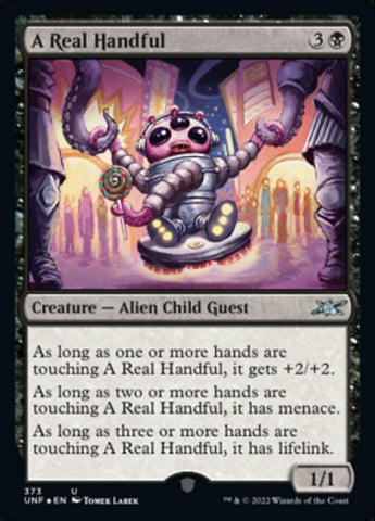 A Real Handful (Galaxy Foil) [Unfinity]