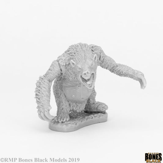 Bones Black: Giant Cave Sloth [Reaper 44079]