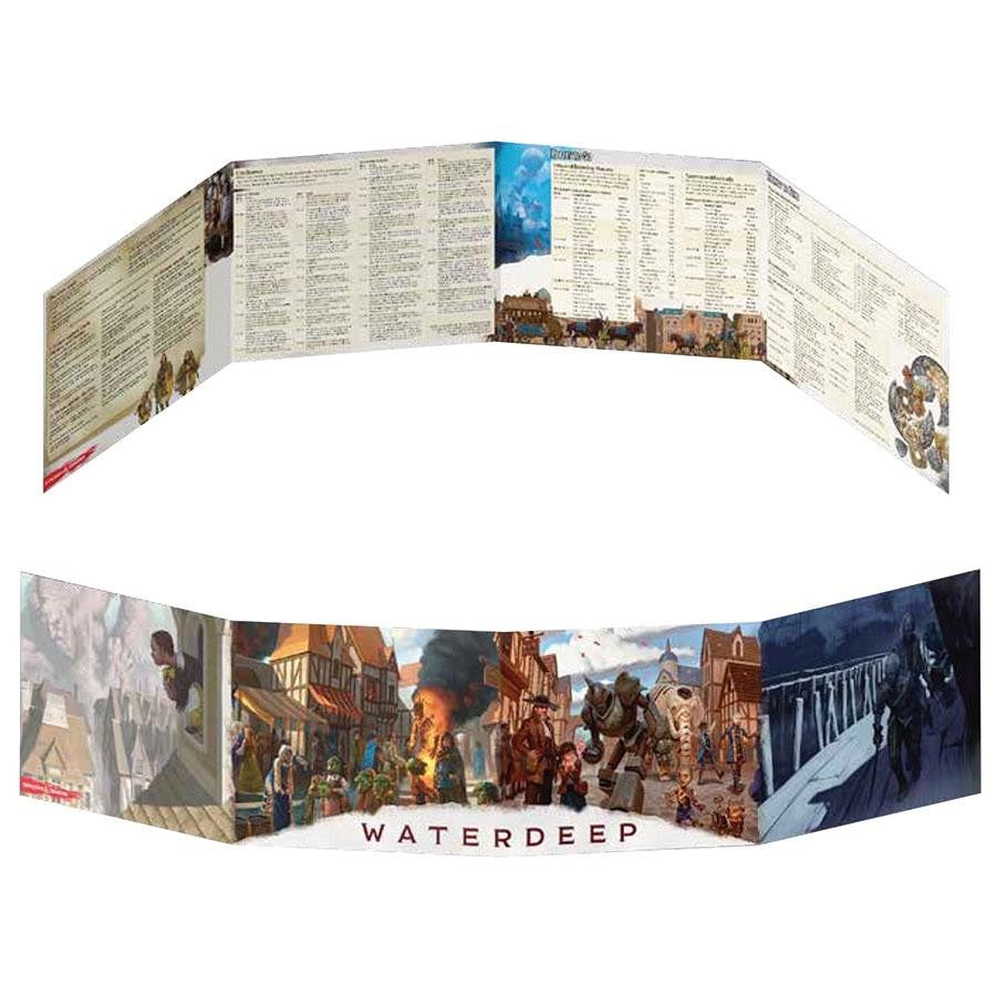 Dungeons and Dragons RPG: Waterdeep - Dragon Heist DM Screen