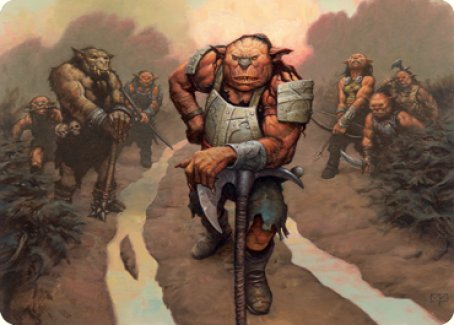 Hobgoblin Bandit Lord Art Card [Dungeons & Dragons: Adventures in the Forgotten Realms Art Series]