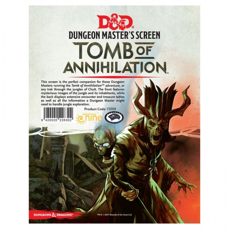 Tomb of Annihilation Screen