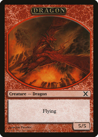 Dragon [Tenth Edition Tokens]