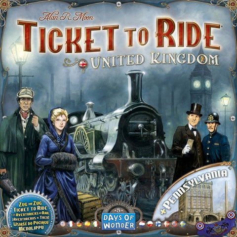 Ticket To Ride Map Collection Volume 5 United Kingdom