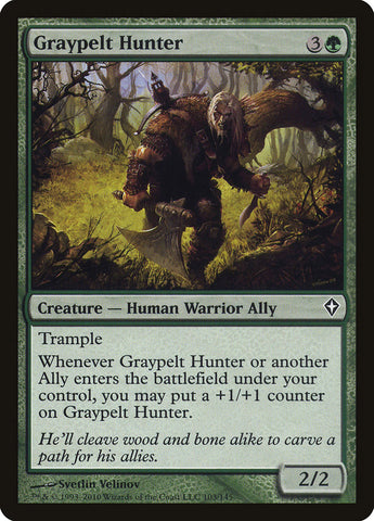 Graypelt Hunter [Worldwake]