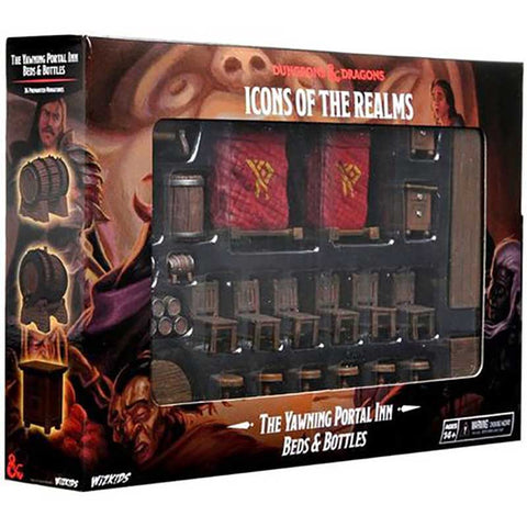 D&D Icons of the Realms The Yawning Portal Inn Beds & Bottles [WZK96044]
