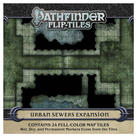 sale - Pathfinder RPG: Flip-Tiles: Urban Sewers Exp [PZO4081]