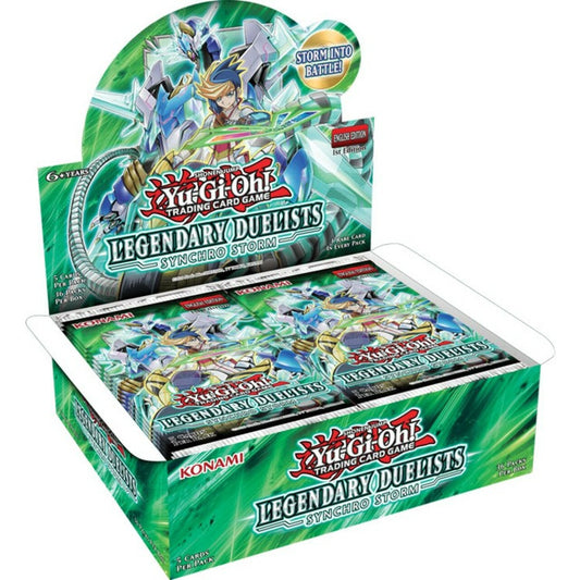 Yu Gi Oh Legendary Duelists Synchro Storm Booster Box