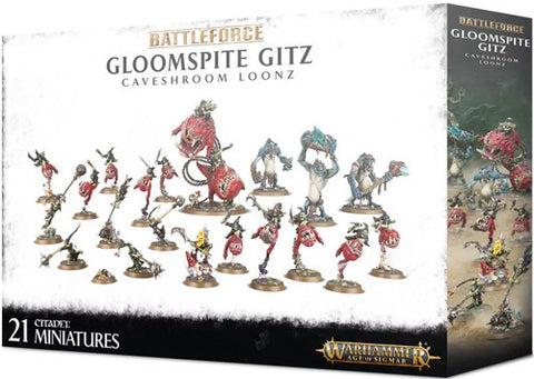 Gloomspite Gitz Battleforce – Fungal Loonhorde