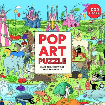 Pop Art Puzzle: Make the Jigsaw and Spot the Artists