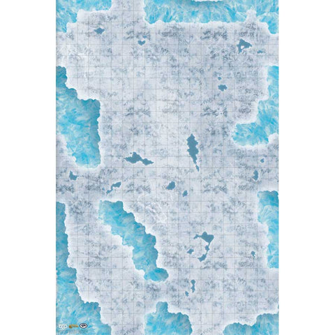 D&D: Icewind Dale: Rime of the Frostmaiden Ice Cavern Map Set [GF972799]