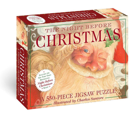 Sale: The Night Before Christmas: Family Jigsaw Puzzle & Book!