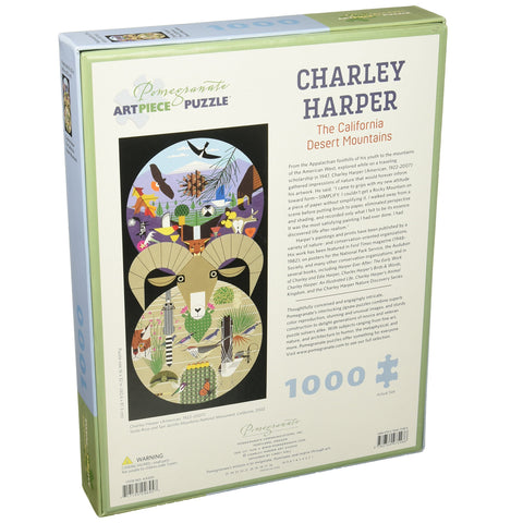 Charley Harper: The California Desert Mountains Puzzle